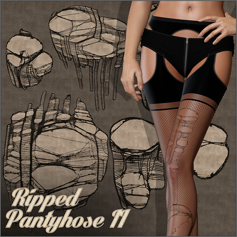PB – Ripped Pantyhose II