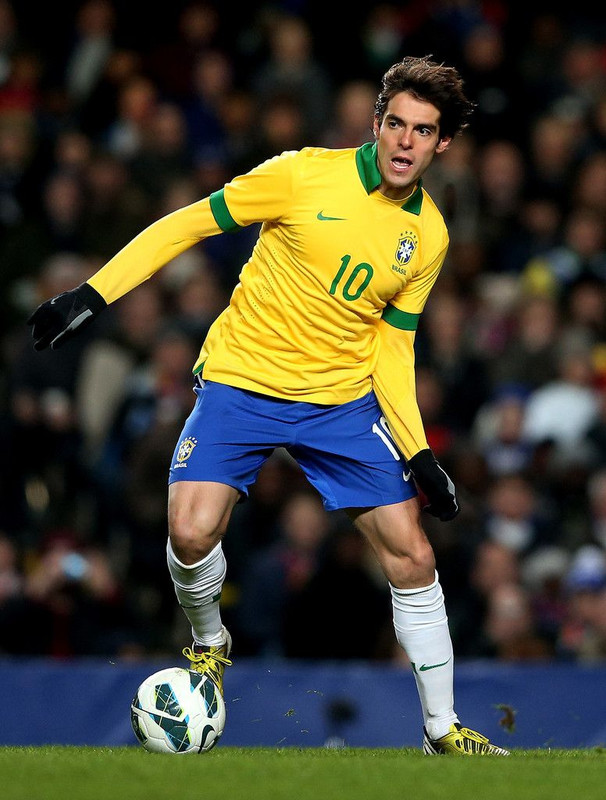 Kaka with national team Brazil