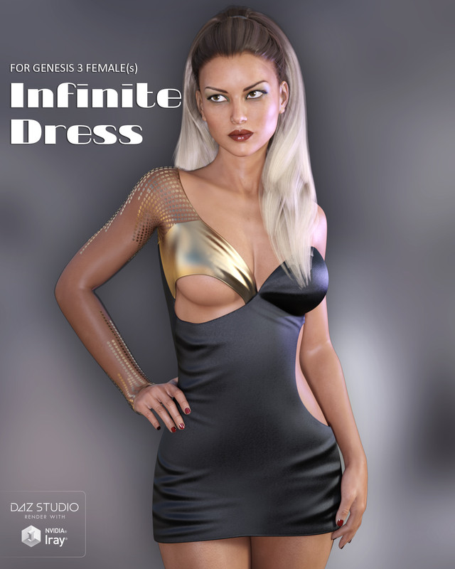 Infinite Dress for Genesis 3 Females