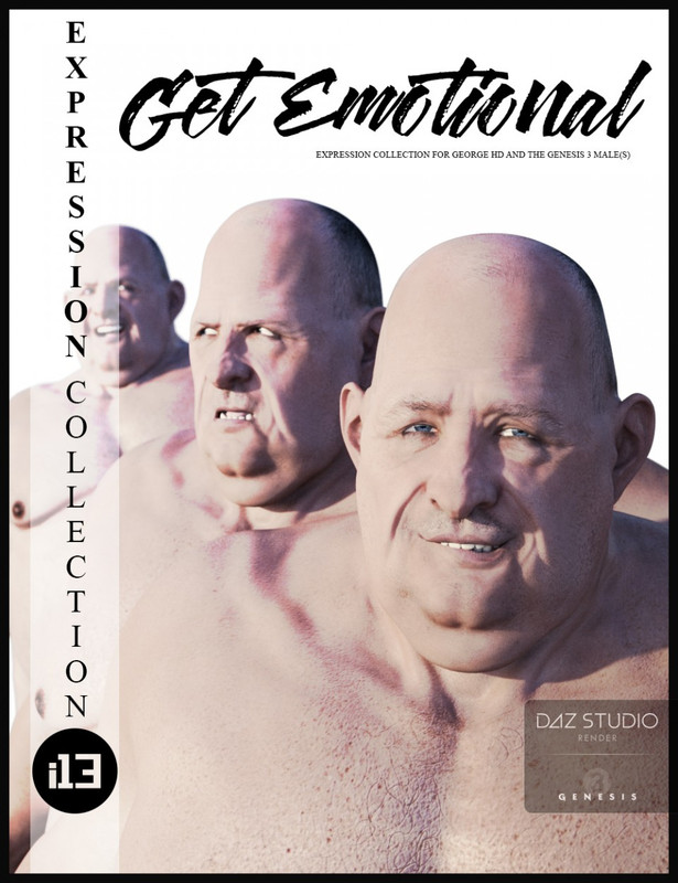 i13 Get Emotional Expressions for the Genesis 3 Male(s)