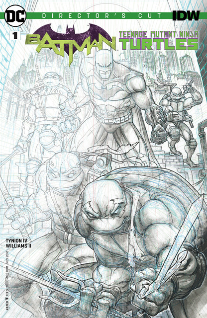 Batman - Teenage Mutant Ninja Turtles #1-6 + Director's Cut (2016) Complete