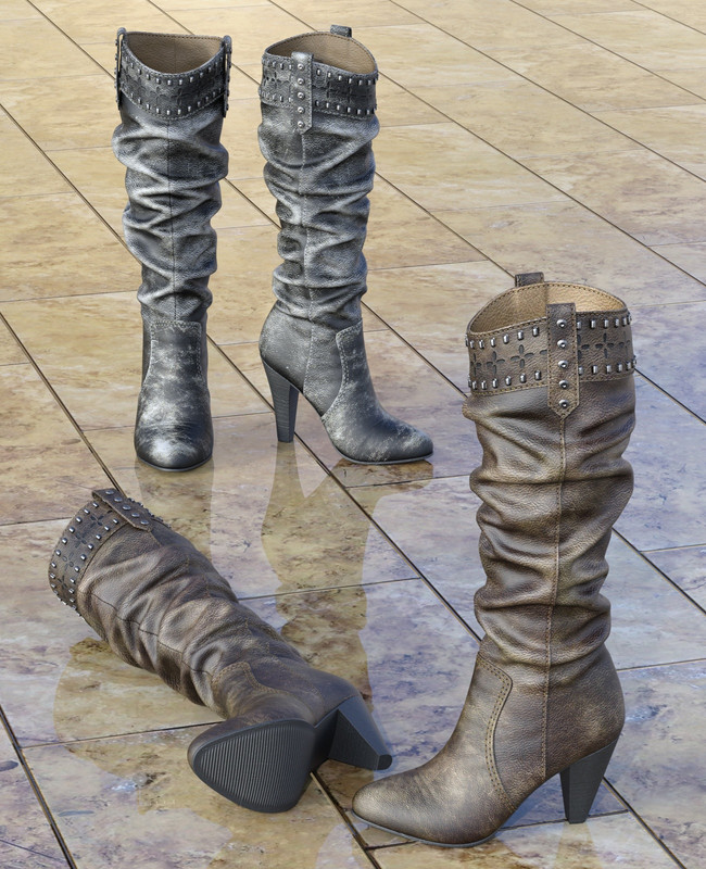 Chic Western Boots For G8F