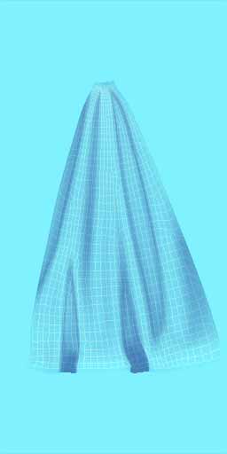 MIS_Waterfall_Gown_Skirt_Front_Left_Texture