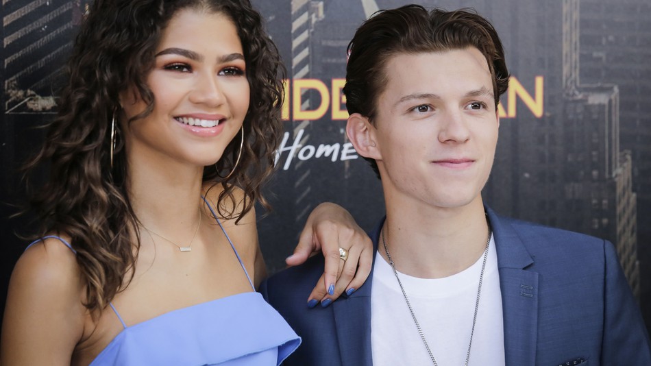 Zendaya and Tom Holland