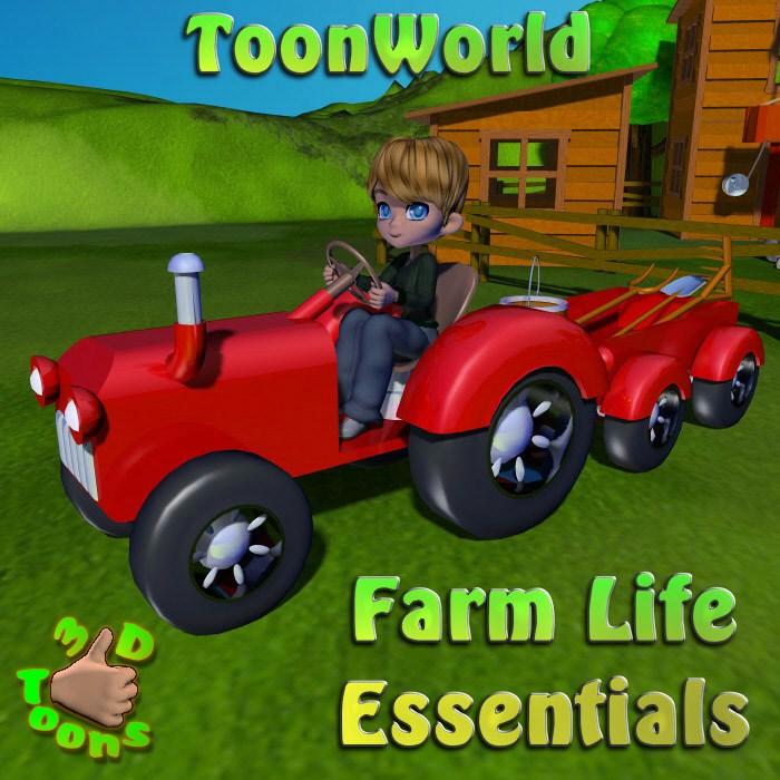 3DToons Farm Life Essentials