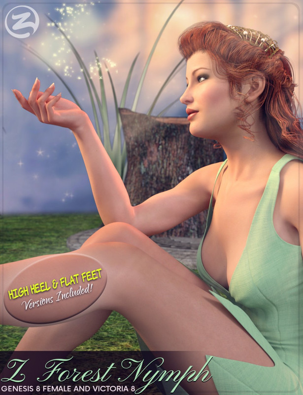 Z Forest Nymph – Poses for Genesis 8 Female and Victoria 8