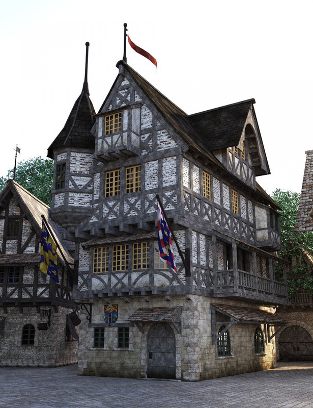 Modular Medieval Village