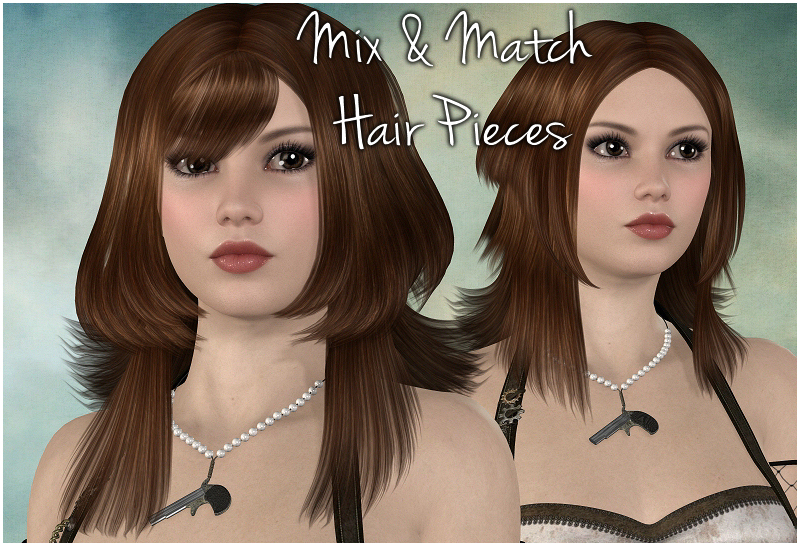 Mix and Match Hair Pieces