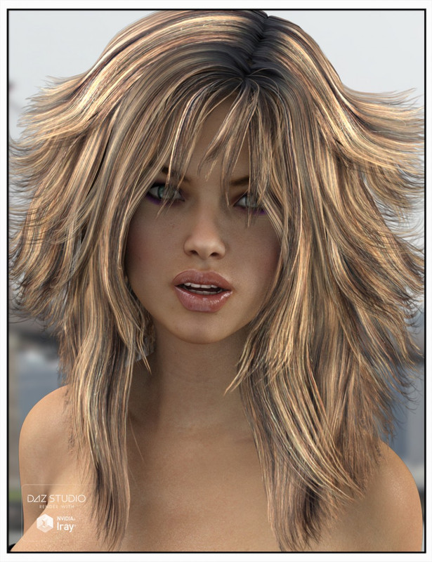 Mane Hair for Genesis 2 and 3 Female(s) and Victoria 4