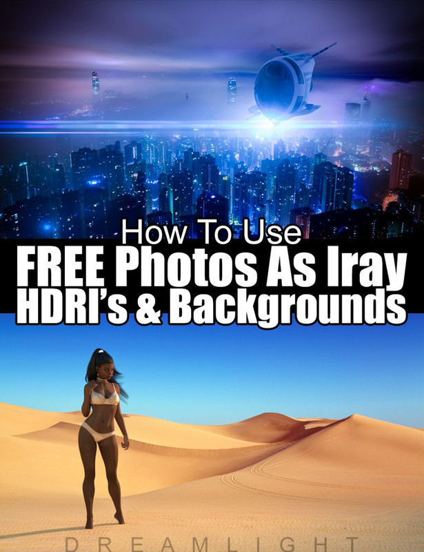 Use Free Photos as Iray HDRI and Backgrounds