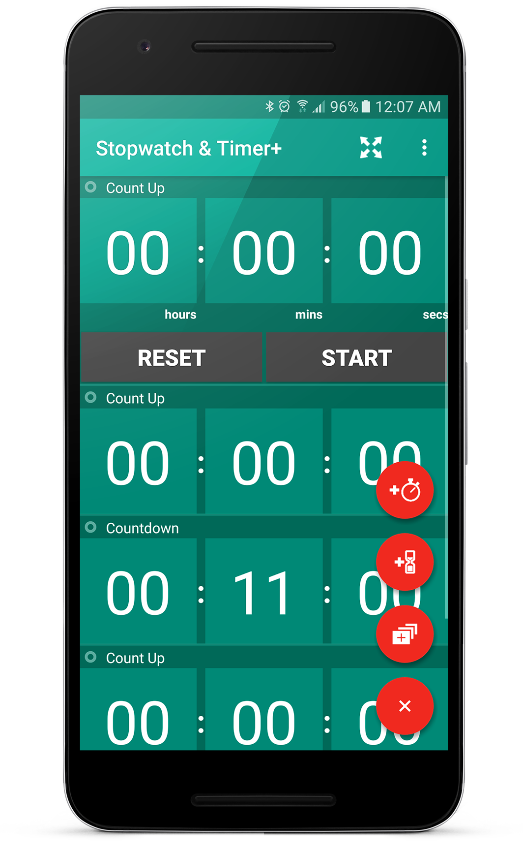 free online stopwatch timer with sound