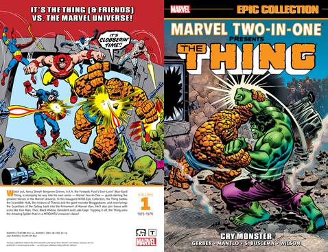 Marvel Two-In-One Epic Collection v01 - Cry Monster (2018)