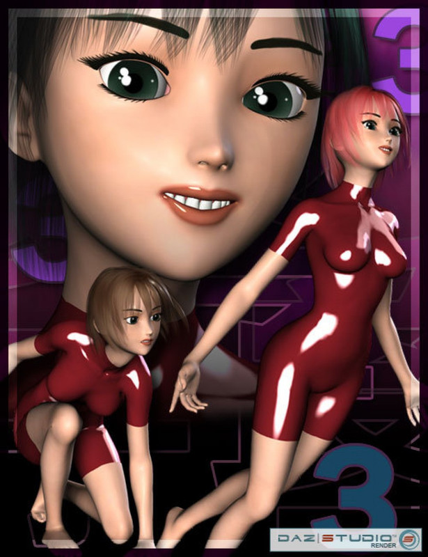 Aiko 3 Base – 3D Anime Girl