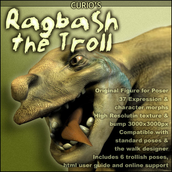 RO9752 Curio s Ragbash the Troll
