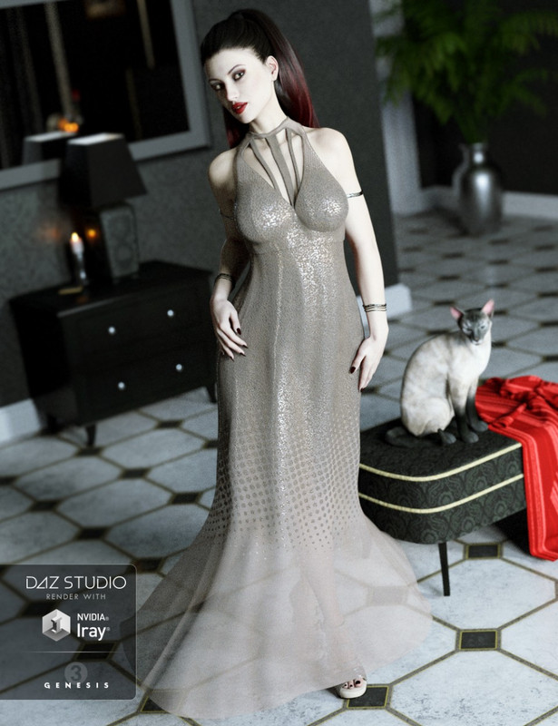 The Maxi Dress for Genesis 3 Female(s)
