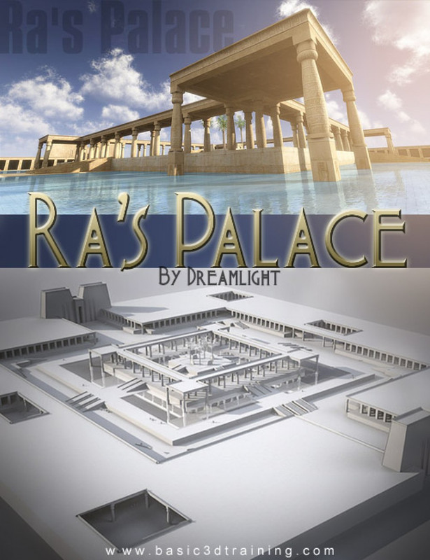 Ra’s Palace for DAZ Studio