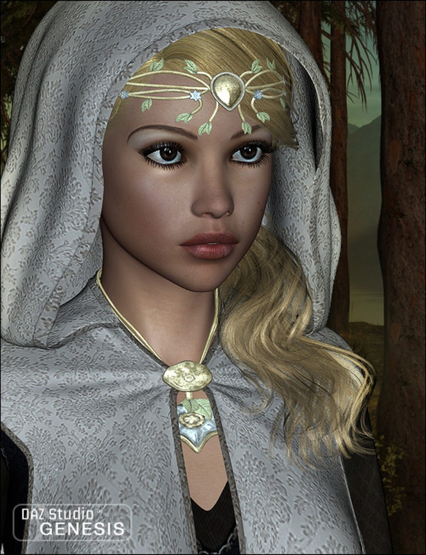 Night Guardians for Elven Dress for Genesis