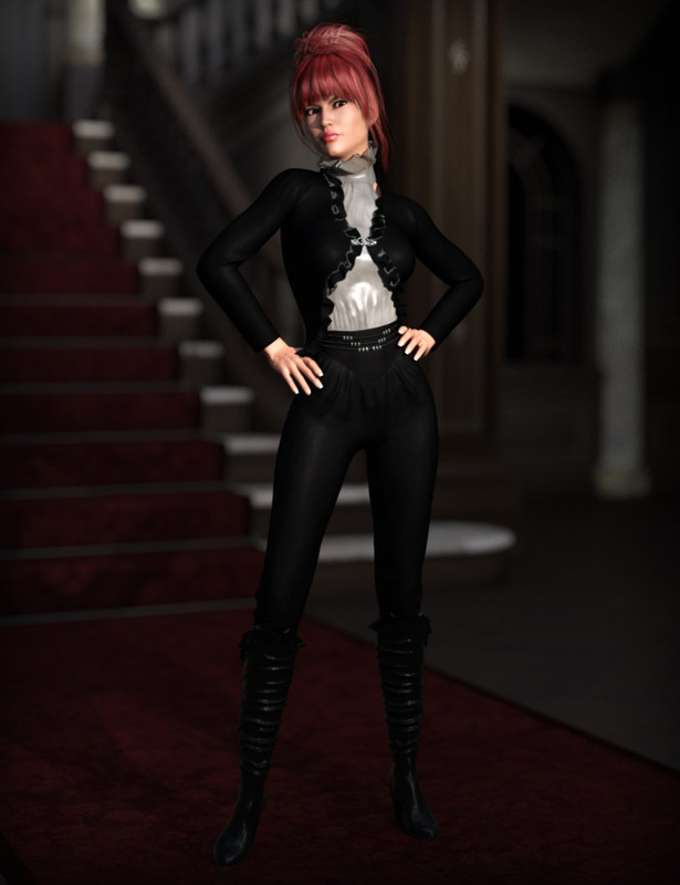 Obsidian Outfit for Genesis 3 Female(s)