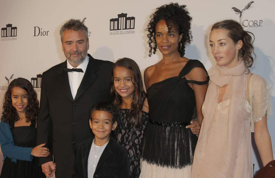 Besson, his wife Virginie Silla, family, and a daughter Shanna Besson