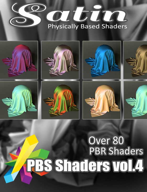 MEC4D PBS Shaders vol.4 for Iray MR