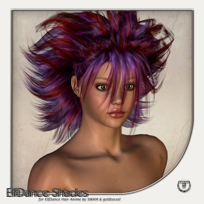 °ElfDance Shades° Texture Expansion for ElfDance Hair: Anime & Expansion