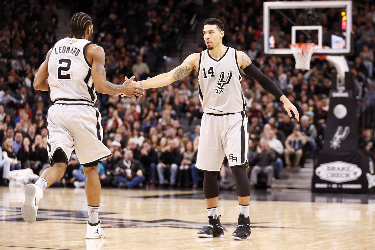 Danny and teammate, Kawhi Leonard