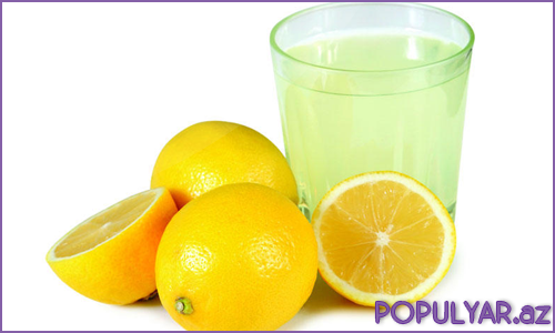 Suya qarışdırılmış limon damcısı nələr edir? Suya qarışdırılmış limon damcısı nələr edir?