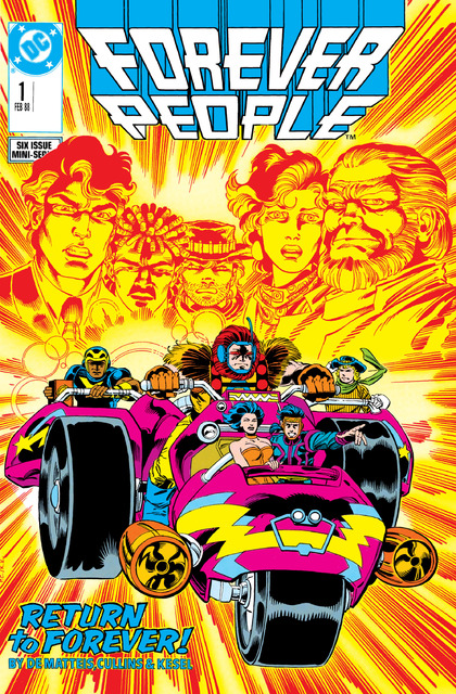 Forever People #1-6 (1987-1988) Complete
