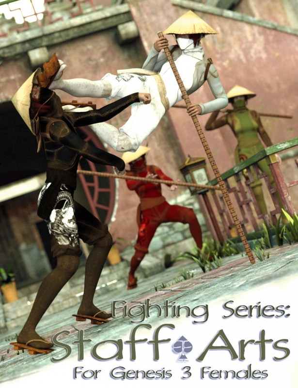 Fighting Series: Staff Arts for Genesis 3 Female
