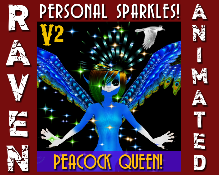PEACOCK SPARKLES FLURRY V2 p ng