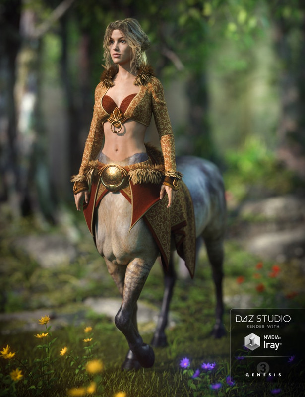 Mythos Outfit for Centaur 7 Female