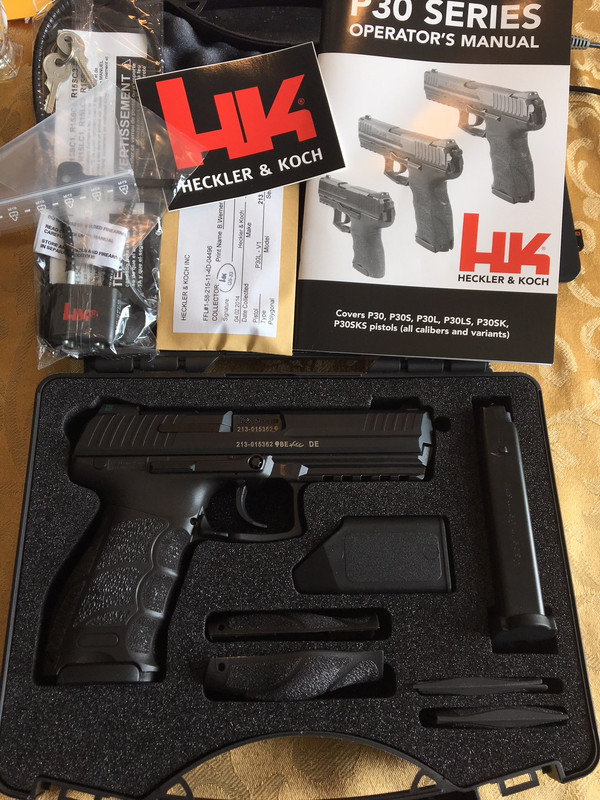 Sold - HK P30L 9mm V1 (Light LEM) Night Sights | Carolina Shooters Forum