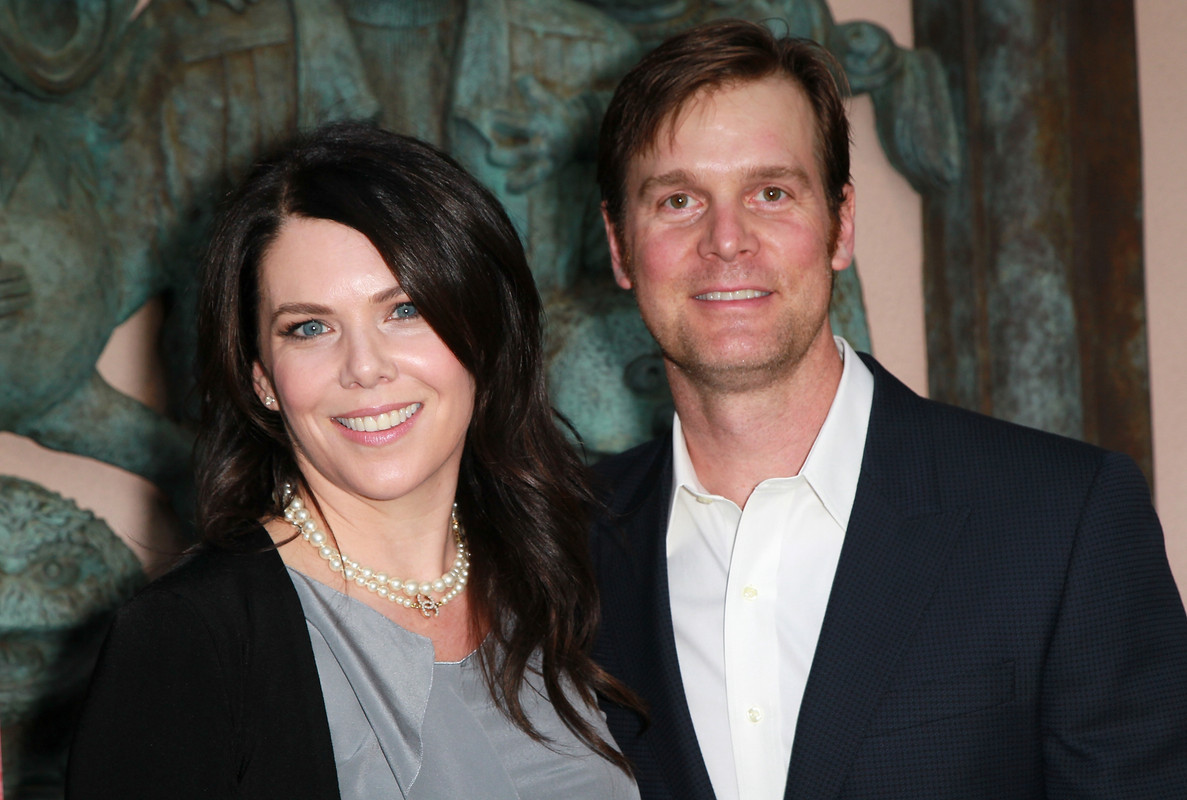 Peter and Lauren Graham