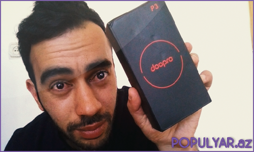 DooPro P3 Qutu açılışı DooPro P3 Qutu açılışı