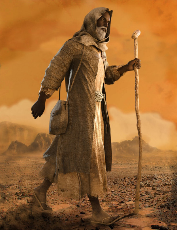 Desert Robes for Genesis 8 Male(s)