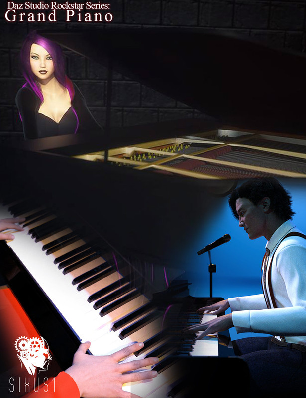 Rockstar Series: Grand Piano – G3 G8 DS