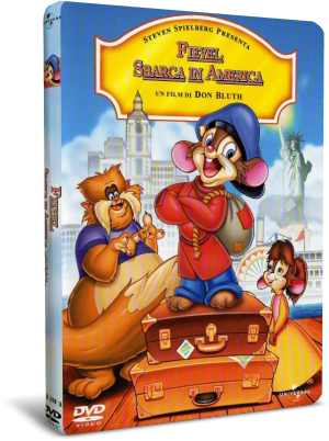 Fievel sbarca in America (1986) .mkv DVDRip Ac3 x264 Ita Eng subs