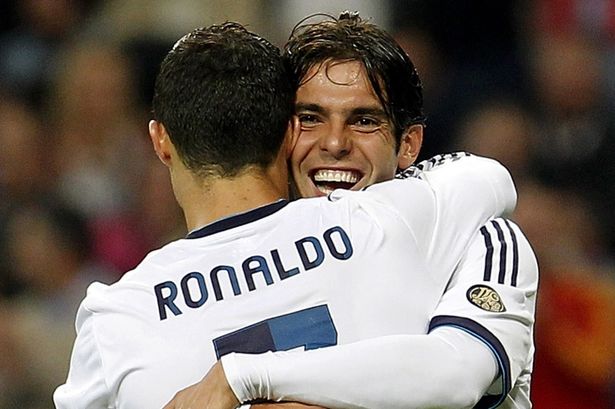 Kaka and Ronaldo at Madrid