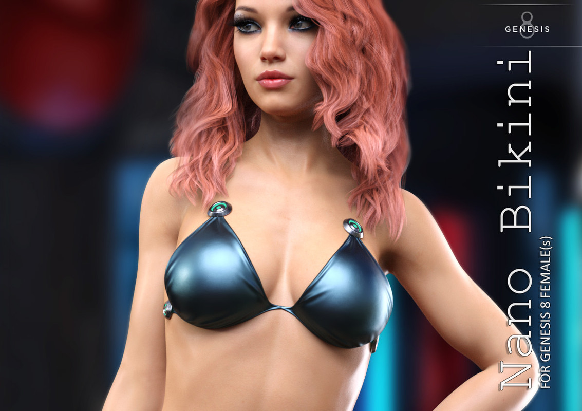 Nano Bikini for Genesis 8 Females