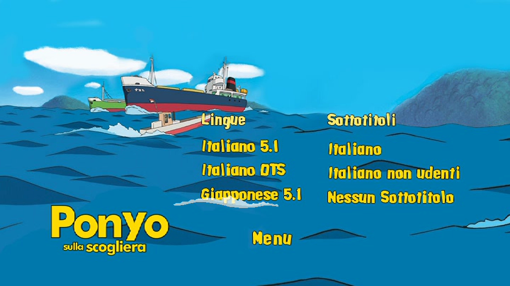 Ponyo Sulla Scogliera - Special Edition (2008) 1xDVD9 1xDVD5 ITA JAP Sub ITA