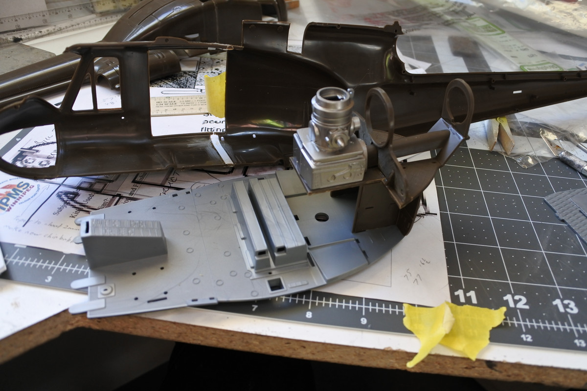 1/24 UH-1D Huey conversion Take Me Home Huey - Work in Progress ...