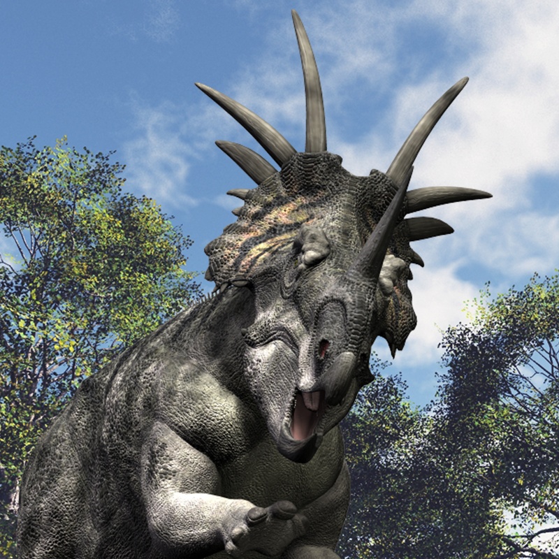 RO70040 Styracosaurus DR
