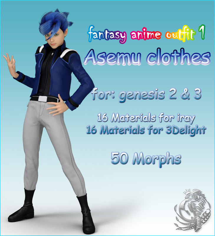 fantasy-anime-outfit 1 _ Asemu clothes_ for G2 & G3
