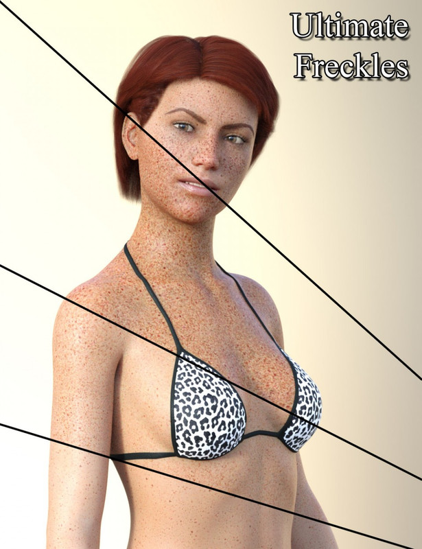 Ultimate Freckles for Genesis 8 and 3 Females and Males