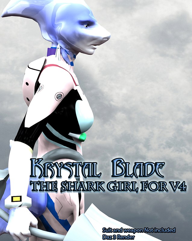 Krystal Blade The Shark girl for V4