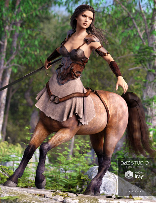 Warrior Queen Outfit for Centaur 7 Female