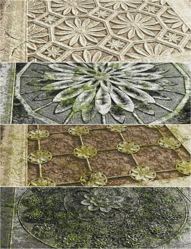 Stone Mandalas Texture Shaders