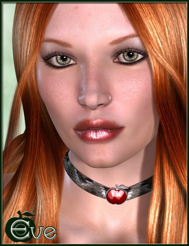 eve character and hair large