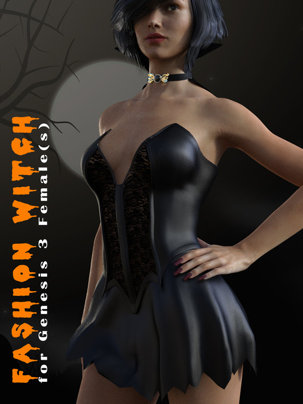 Full112221 Fashion Witch for Genesis 3 F