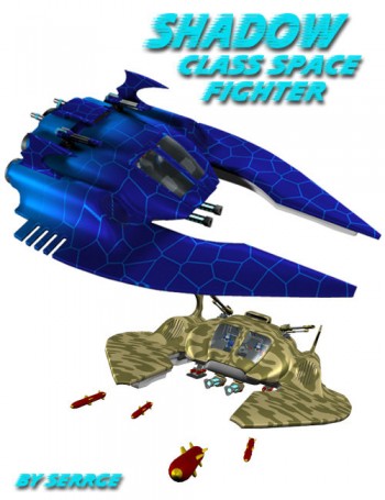 shadow class space fighter large